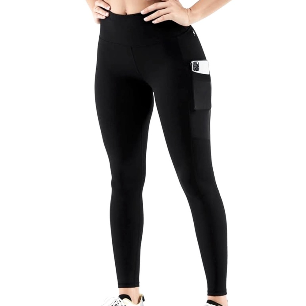 NWT Fabletics 7/8 Leggings High Waisted Side Pockets High Compression
